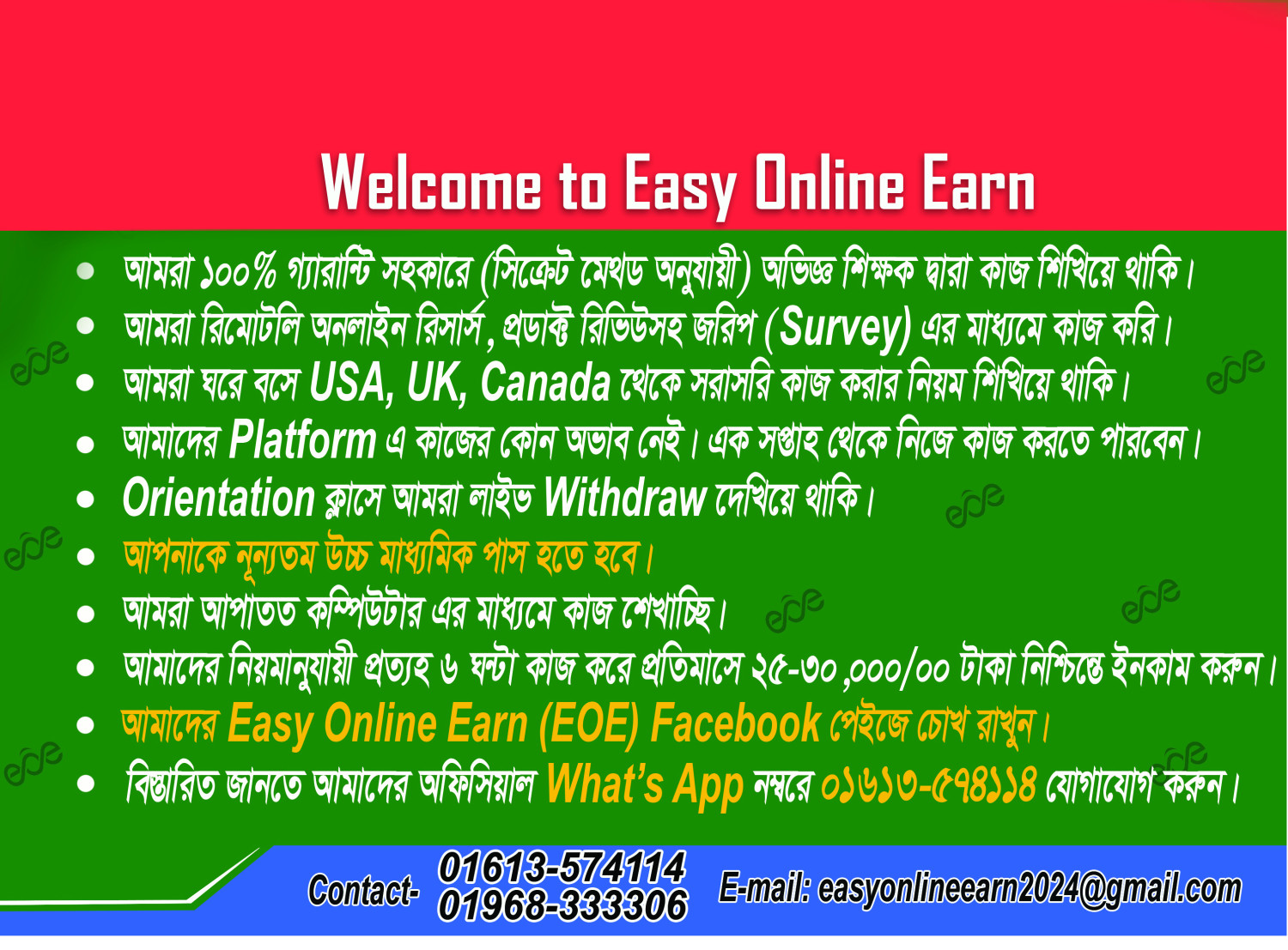 Easy Online Earn promo